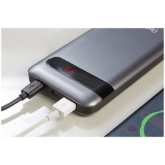 Intenso Powerbank PD10000 - 10000mAh Black Power Bank | Compact & Fast Charging Solution